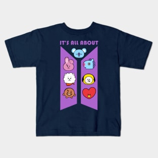 It's all about BTS Kids T-Shirt